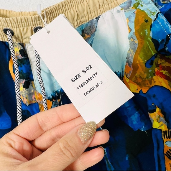 Maamgic NWT Vintage Style Swim Trunks Small - Picture 7 of 7